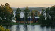 View from STF Hostel Tallbacka, Ängelsberg, Västmanland
